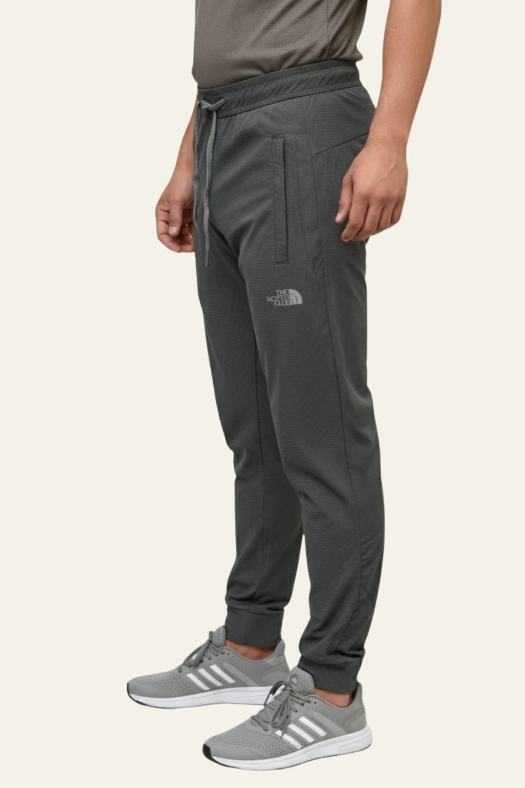 Imported China Edition Men’s The North Face Premium Joggers – Olive Green Athletic Fit Training Pants