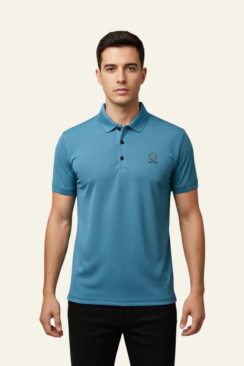 Men’s Premium China Import Striped Cotton-Poly Casual Shirt