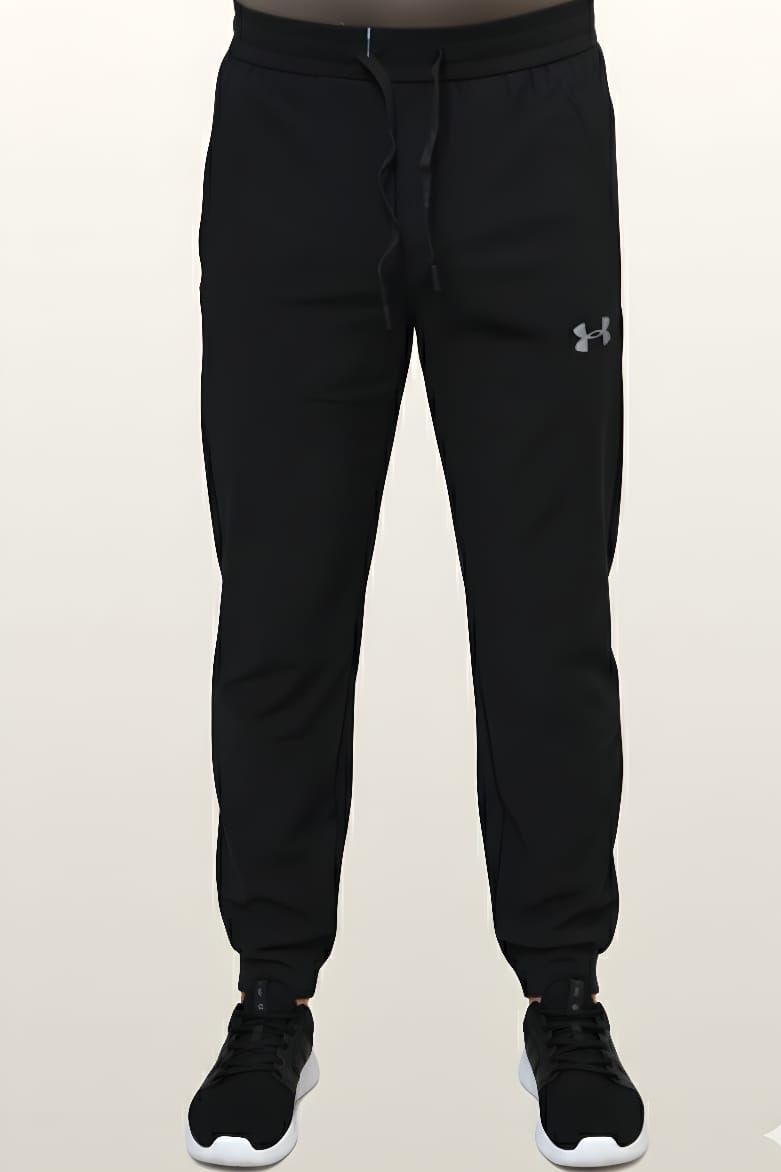 China Imported Elite Men’s Tech-Fleece Joggers - Midnight Black Edition Main image