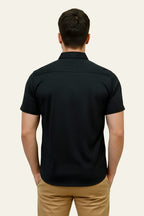 Premium Men's China Import Breathable Cotton-Polyester Short Sleeve Shirt