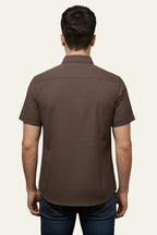 Men’s Premium Striped China Import Cotton-Poly Casual Shirt