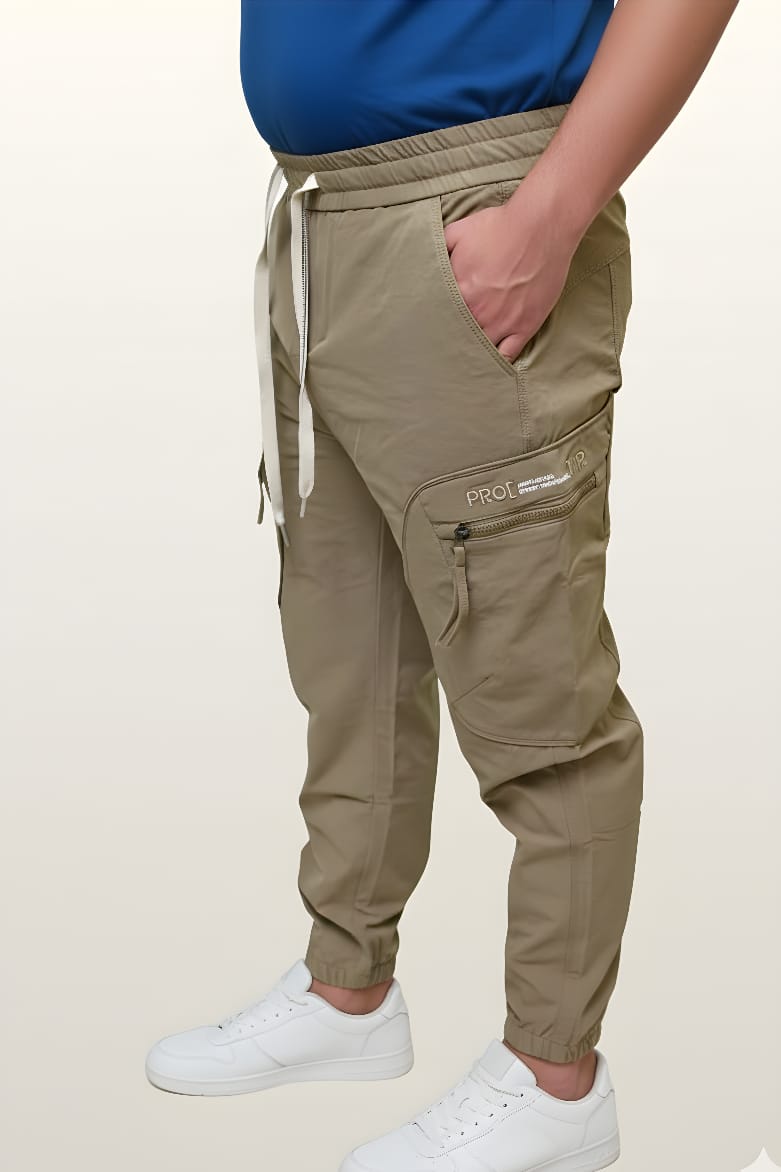 Premium China Imported Men’s Urban Techwear Joggers - Tactical Cargo Style
